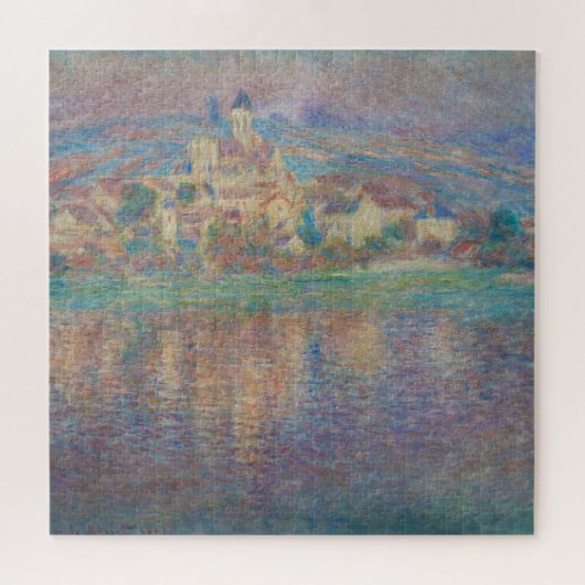 Claude Monet - Vetheuil, Sunset Legpuzzel (Horizontaal)