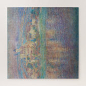 Claude Monet - Vetheuil, Sunset Legpuzzel (Verticaal)