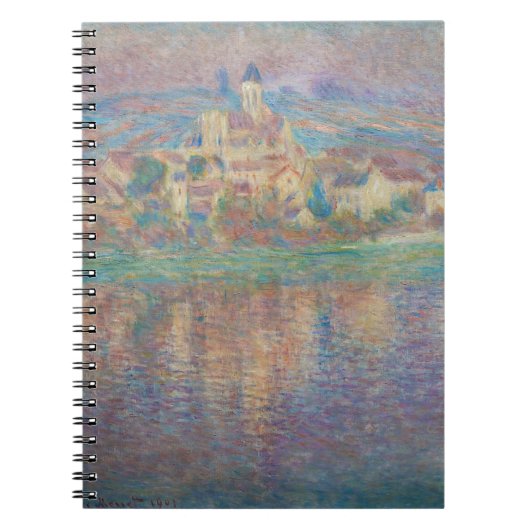 Claude Monet - Vetheuil, Sunset Notitieboek (Voorkant)