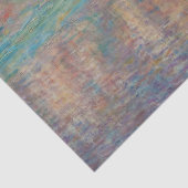 Claude Monet - Vetheuil, Sunset Tissuepapier (Detail)