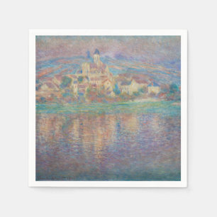 Claude Monet - Vetheuil, Zonsondergang Servet