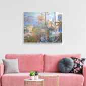 Claude Monet - Villa's in Bordighera Canvas Afdruk (Insitu (Woonkamer))