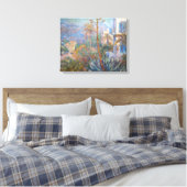 Claude Monet - Villa's in Bordighera Canvas Afdruk (Insitu (Slaapkamer))
