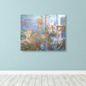 Claude Monet - Villa's in Bordighera Canvas Afdruk (Insitu (Houten vloer))