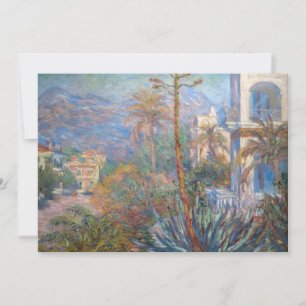 Claude Monet - Villa's in Bordighera Kaart