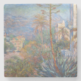 Claude Monet - Villa's in Bordighera Stenen Onderzetter