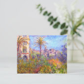 Claude Monet Villas op Bordighera Briefkaart (Staand voorkant)