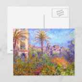 Claude Monet Villas op Bordighera Briefkaart (Voorkant / Achterkant)