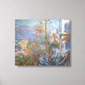 Claude Monet - Villas op Bordighera Canvas Afdruk (Voorkant)