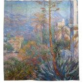 Claude Monet - Villas op Bordighera Douchegordijn (Voorkant)