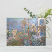 Claude Monet - Villas op Bordighera Kaart (Staand voorkant)