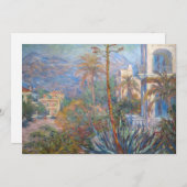 Claude Monet - Villas op Bordighera Kaart (Voorkant / Achterkant)