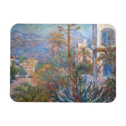 Claude Monet - Villas op Bordighera Magneet (Horizontaal)