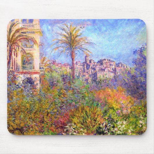 Claude Monet Villas op Bordighera Muismat (Voorkant)