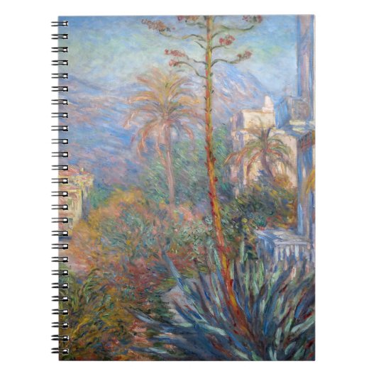 Claude Monet - Villas op Bordighera Notitieboek (Voorkant)