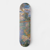Claude Monet - Villas op Bordighera Persoonlijk Skateboard (Voorkant)