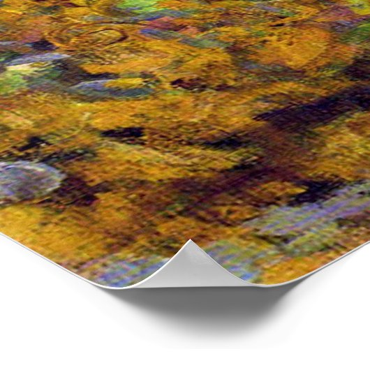 Claude Monet: Villas op Bordighera Poster (Hoek)