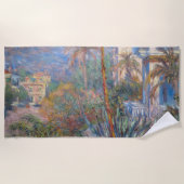 Claude Monet - Villas op Bordighera Strandlaken (Voorkant)