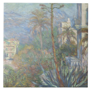 Claude Monet - Villas op Bordighera Tegeltje