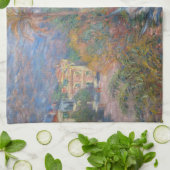 Claude Monet - Villas op Bordighera Theedoek (Gevouwen)