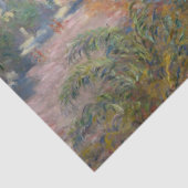 Claude Monet - Villas op Bordighera Tissuepapier (Detail)