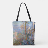 Claude Monet - Villas op Bordighera Tote Bag (Achterkant)