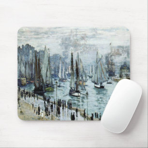 Claude Monet Vist boten die de haven verlaten Muismat