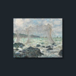 Claude Monet - Vist netten in Pourville Canvas Afdruk<br><div class="desc">Vist Nets te Pourville door Claude Monet, 1882. Claude Monet was de oprichter van het Franse schilderij Impressionist, en de meest consistente en prolifische beoefenaar van de filosofie van de beweging om zijn perceptie vóór de natuur uit te drukken, vooral wat betreft het schilderen van het landschap in de plein....</div>