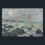 Claude Monet - Vist netten in Pourville Foto Afdruk<br><div class="desc">Vist Nets te Pourville door Claude Monet, 1882. Claude Monet was de oprichter van het Franse schilderij Impressionist, en de meest consistente en prolifische beoefenaar van de filosofie van de beweging om zijn perceptie vóór de natuur uit te drukken, vooral wat betreft het schilderen van het landschap in de plein....</div>