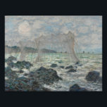 Claude Monet - Vist netten in Pourville Foto Afdruk<br><div class="desc">Vist Nets te Pourville door Claude Monet, 1882. Claude Monet was de oprichter van het Franse schilderij Impressionist, en de meest consistente en prolifische beoefenaar van de filosofie van de beweging om zijn perceptie vóór de natuur uit te drukken, vooral wat betreft het schilderen van het landschap in de plein....</div>