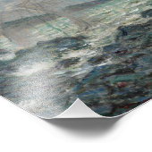 Claude Monet - Vist netten in Pourville Foto Afdruk (Hoek)