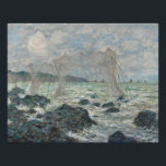Claude Monet - Vist netten in Pourville Foto Afdruk<br><div class="desc">Vist Nets te Pourville door Claude Monet, 1882. Claude Monet was de oprichter van het Franse schilderij Impressionist, en de meest consistente en prolifische beoefenaar van de filosofie van de beweging om zijn perceptie vóór de natuur uit te drukken, vooral wat betreft het schilderen van het landschap in de plein....</div>
