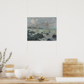 Claude Monet - Vist netten in Pourville Poster (Keuken)
