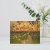 Claude Monet | Vrouw in een Tuin, 1876 Briefkaart (Staand voorkant)