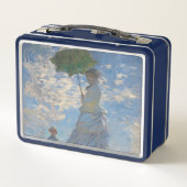 Claude Monet Vrouw met een Parasol Kunst (Achterkant)