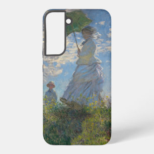 Claude Monet Vrouw met een Parasol Kunstschilderij Samsung Galaxy Hoesje