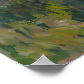 Claude Monet - Vrouw met een Parasol La Promenade Poster (Hoek)