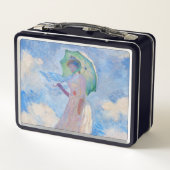 Claude Monet - Vrouw met een parasol naar links (Achterkant)