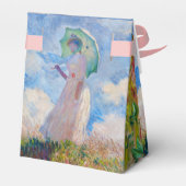 Claude Monet - Vrouw met een parasol naar links Bedankdoosjes (Achterkant)