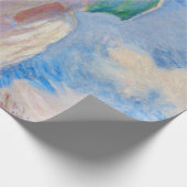 Claude Monet - Vrouw met een parasol naar links Cadeaupapier (Hoek)