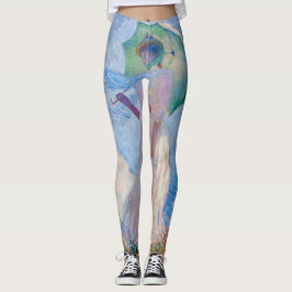 Claude Monet - Vrouw met een parasol naar links Leggings