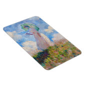Claude Monet - Vrouw met een parasol naar links Magneet (Rechterzijde)