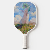 Claude Monet - Vrouw met een parasol naar links Pickleball Paddle (Achterkant)