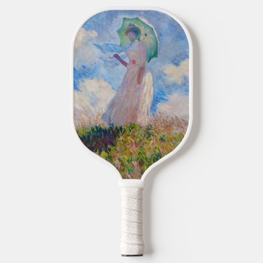 Claude Monet - Vrouw met een parasol naar links Pickleball Paddle (Voorkant)