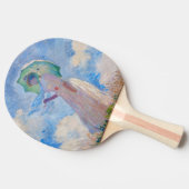 Claude Monet - Vrouw met een parasol naar links Tafeltennisbatje (Zijkant)