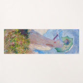 Claude Monet - Vrouw met een parasol naar links Yogamat (Voorkant (horizontaal))