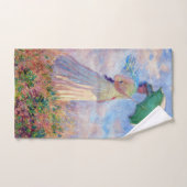 Claude Monet - Vrouw met een Parasol naar rechts Bad Handdoek (Handdoek)