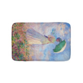 Claude Monet - Vrouw met een Parasol naar rechts Badmat (Voorkant)