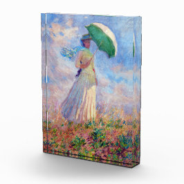Claude Monet - Vrouw met een Parasol naar rechts Fotoblokken