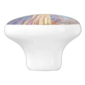 Claude Monet - Vrouw met een Parasol naar rechts Keramische Knop (Zijkant)